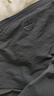 杰克·瓊斯（JACK&JONES）男裝降落傘兵褲男秋季工裝褲男褲略寬松休閑褲輕薄款潮流褲子男士 E39黑色 36 185 曬單實(shí)拍圖