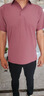 DESCENTE迪桑特DUALIS系列都市通勤男士短袖衫夏季新品 DP-Rose Brown M (170/92A) 曬單實(shí)拍圖