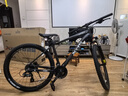 喜德盛（xds）山地自行車黑客500鋁合金車架24速油碟單車27.5輪徑深灰白17寸 曬單實拍圖