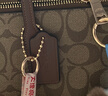 蔻馳（COACH）【官方授權(quán)店】奢侈品女包ZIP30系列托特包單肩手提包送女友禮物 4455IME74卡其棕色配色 曬單實(shí)拍圖