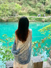 DUTRIEUX披肩民族風(fēng)絲巾女防曬包頭巾川西云南麗江旅游拍照紗巾沙灘圍巾 藍(lán)色民族風(fēng)披肩 180*85cm 曬單實(shí)拍圖