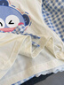 兒童睡衣夏季純棉短袖睡裙女童四件套大童女孩家居服2025新款夏款 31537+30117 140 【16碼】135-145CM 55-68斤 曬單實(shí)拍圖