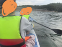 DRESEA救生衣成人兒童高浮力便攜式救生背心釣魚(yú)船用游泳海邊專業(yè)救生衣 紅綠色 M 曬單實(shí)拍圖