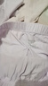 久歲伴排汗兒童睡衣女童春秋A類薄保暖內(nèi)衣校服打底棉毛衫褲大童家居服 曬單實(shí)拍圖