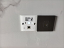 普聯(lián)（TP-LINK）全屋WIFI6面板AP套裝AX1500M千兆ac+ap面板易展路由無線AP套裝 雙頻Wi-Fi6面板白色×4+5口一體化路由1臺(tái) 曬單實(shí)拍圖
