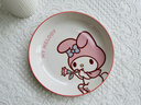 滿朝佳三麗鷗hellokitty碗碟套裝家用菜盤陶瓷餐具生日結(jié)婚禮物喬遷之喜 【美樂蒂】一人食禮盒裝 5件套 曬單實拍圖