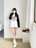 EXULL依思Q老爹鞋女款2025新款春秋季增高厚底透氣網(wǎng)面鞋休閑百搭時尚運(yùn)動鞋 米色 37 曬單實(shí)拍圖