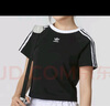 阿迪達斯（adidas）三葉草 女子 3S CALI TEE SS 短袖 JC8703 S 曬單實(shí)拍圖