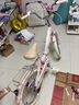 鳳凰鳳凰兒童折疊自行車6-9-15歲男女孩中大童16-18-22寸腳踏車學生車 公主粉-支撐款-可折疊 20寸適合身高【130-150】 曬單實拍圖