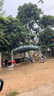 加厚戶外油布伸縮雨棚四腳傘停車遮陽棚酒席帳篷店鋪擺攤專用防水 加粗棚架+加厚油布 3米寬4米長【4腳】 曬單實拍圖