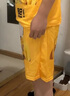 oein 龍圖衣服龍袍睡衣皇上大膽搞笑衣服宿舍惡搞套裝薄款沙灘短袖褲 【L/105-120斤】大膽龍圖套裝 男女同款(上衣+短褲）兩件套 曬單實(shí)拍圖