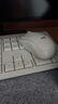 羅技（Logitech）MK295 鍵鼠套裝 無線鍵鼠套裝 辦公鍵鼠套裝 輕音鍵鼠套裝 全尺寸 帶無線2.4G接收器 白 曬單實拍圖