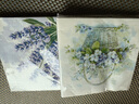 莞美尚品碎花三層花紋印花彩色餐巾紙紙巾創(chuàng)意面巾紙餐桌紙巾酒店餐廳 花開富貴-清新花籃 1包 (共20張) 曬單實拍圖