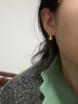 謝瑞麟黃金耳釘女水滴耳墜足金耳環(huán)送女友老婆七夕節(jié)生日禮物定價 足金水滴耳環(huán)約1.25克 曬單實拍圖