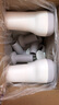 奔麥老人馬桶蹲坑式坐便器坐便椅蹲便器移動(dòng)馬桶凳大便座便家用 高矮可調 加厚加穩(PU軟墊款)-灰 曬單實(shí)拍圖