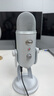羅技（Logitech） Blue Yeti雪怪麥克風(fēng) 電容麥克風(fēng) GX動圈麥克風(fēng) 專業(yè)話筒K歌錄音電腦手機(jī)游戲直播 Blue yeti 【極光白】＋支架和防噴網(wǎng) 曬單實(shí)拍圖