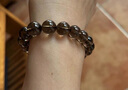 圣藤察收藏級黑曜石手串補水冰種曜石情侶轉運珠串珠男女水屬性生日禮物 【收藏級】冰種黑曜石14mm 曬單實(shí)拍圖