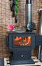 燃木真火壁爐三面觀(guān)火木柴別墅客廳歐式取暖爐民宿家用采暖爐內嵌 柴煤碳3用【花瓶超大觀(guān)火窗】 曬單實(shí)拍圖
