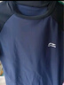 李寧（LI-NING）兒童泳衣男童中大童游泳衣分體泳褲LSYT383 黑藍(lán)分體 170 曬單實(shí)拍圖
