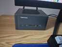 極夜/TOPFEEL DeskOne T1】 迷你mini小主機電腦8745hs/7640hs全鋁雙2.5G網口oculink辦公家用商用 8745HS+32G+1T+WiFi6網卡 霧隱灰 曬單實拍圖