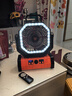 Wuzory德國充電式電風(fēng)扇戶(hù)外露營(yíng)大容量電池usb無(wú)線(xiàn)便攜家用臺式風(fēng)扇 搖頭款丨帶遙控丨20000毫安丨活力橙 曬單實(shí)拍圖