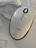 羅技（Logitech）M100r有線鼠標(biāo) 中大手鼠標(biāo)有線 筆記本電腦商務(wù)辦公鼠標(biāo)有線辦公 usb鼠標(biāo)Mac家用對(duì)稱商務(wù)企業(yè)采購 白色 曬單實(shí)拍圖