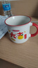 2025新春仿搪瓷馬克杯大吉大利陶瓷水杯子家用創(chuàng)意禮品年貨 大吉大利【發(fā)財紅】 350ml 曬單實(shí)拍圖