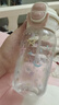 春季高顏值塑料水杯防摔耐高溫吸管杯子雙飲大容量學生男女 粉色 530ml 1個 曬單實拍圖