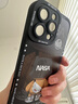 奶小鴨（NEYAA）適用蘋果16promax手機殼 iphone16promax保護套全包硅膠防摔超薄創(chuàng)意卡通簡約軟殼男女款 石墨黑 曬單實拍圖