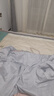良良嬰兒隔尿墊可洗大號新生兒麻棉寶寶兒童隔尿墊巾110*72cm 小萌虎-藍（110*72cm） 曬單實拍圖