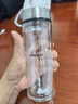 希諾雙層玻璃杯男家用商務(wù)辦公泡茶杯子過濾車載水杯XN-9301 265mL 曬單實拍圖