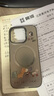 江銘 適用蘋果16Pro手機殼iphone16Pro保護(hù)套全包防摔男女款創(chuàng)意保護(hù)殼彩銀殼動物園長頸鹿 曬單實拍圖