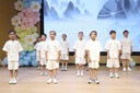 邁兜熊男童唐裝漢服冰絲新中式套裝男孩中國風夏季兒童民族風夏裝帥氣 白色 150 曬單實拍圖