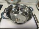 美廚（maxcook）316不銹鋼火鍋28cm 湯鍋火鍋復(fù)底帶蓋 燃?xì)怆姶艩t通用 MCT1969 曬單實(shí)拍圖