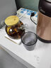 驕鹿玻璃茶壺耐高溫 花茶壺電陶爐圍爐泡煮茶壺可加熱高硼硅1000ml 1000ml竹包鋼壺玻璃茶壺 曬單實拍圖