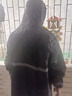 唯悠集雨衣一體式全身防暴雨套裝成人男士長(cháng)款風(fēng)衣式雨衣騎手電動(dòng)車(chē)雨披 黑色-2XL【身高171-175cm適用】 曬單實(shí)拍圖
