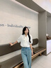 麓格立短袖白襯衫女職業(yè)正裝2025年夏季寬松休閑設計感垂感襯衣上衣 白色襯衫 M 【建議95-110斤】 曬單實拍圖