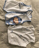 迪士尼2件嬰兒衣服馬甲新生兒背心打底純棉春秋款寶寶坎肩 屹耳2件 90 曬單實(shí)拍圖
