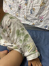 威爾貝魯（WELLBER）兒童睡衣七分袖套裝男女童裝竹棉紗布家居套裝25夏 林間熊貓100cm 曬單實(shí)拍圖
