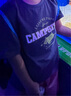 巴拉巴拉（BALABALA）童裝兒童t恤男童短袖女童上衣2025夏季寶寶內(nèi)搭衣服速干秋長(zhǎng)袖 鐵灰20606_208225117220 130 曬單實(shí)拍圖
