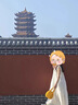 詩丹蕊法式小個子白色連衣裙女學(xué)生夏季甜美初戀系寬松過膝小飛袖中長裙 白色小飛袖連衣裙 均碼 【可備注碼數(shù)】 曬單實拍圖