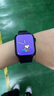 Apple/蘋果 Watch SE 智能手表GPS+蜂窩款44毫米午夜色鋁金屬表殼午夜色運(yùn)動型表帶M/L MXHV3CH/B 曬單實拍圖