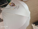 紅葉upf50+三折雨傘晴雨兩用黑膠遮陽(yáng)傘男女士防曬防紫外線太陽(yáng)傘 快樂(lè)鴨-胭脂粉 曬單實(shí)拍圖