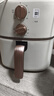 美的（Midea）空氣炸鍋易用旋鈕 家用實(shí)用大容量5.3L 不用翻面 蒸汽嫩烤 輕音烘炸 金屬內(nèi)腔無異味  MF-KZE535J5 曬單實(shí)拍圖