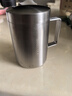 美廚（maxcook）316不銹鋼水杯 雙層泡茶杯口杯兒童學(xué)生帶蓋手柄400ml  MCB1112 曬單實(shí)拍圖