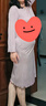 金三塔真絲睡衣女桑蠶絲木耳邊長袖睡裙家居服深睡眠蠶絲睡衣情人節(jié)禮物 槿紫色6310 XL 曬單實拍圖