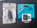 金士頓（Kingston）大疆pocket3無人機Action4 5pro存儲卡TF卡MicroSD監(jiān)控攝像運動相機行車記錄儀高速內存卡U3V30A2 SDCG4/128G【高性價比丨讀速200M/S 曬單實拍圖
