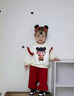 G.DUCKKIDS小黃鴨童裝哪吒衣服女童套裝夏季2025新款兒童夏裝小女孩短袖短褲 圖片色 100 建議2~3歲【 90-100cm】cm 曬單實(shí)拍圖