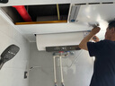 美的（Midea）60升超薄雙膽扁桶電熱水器3300W速熱節(jié)能免換鎂棒大水量F6033-UD3(HE)一級能效以舊換新國家補貼 曬單實拍圖
