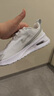 耐克（NIKE）AIR MAX NUAXIS女子運動鞋秋季氣墊鞋透氣輕便緩震HF1233 101白/白/白金色/金屬銀/彗星紅/明黃 38 曬單實拍圖